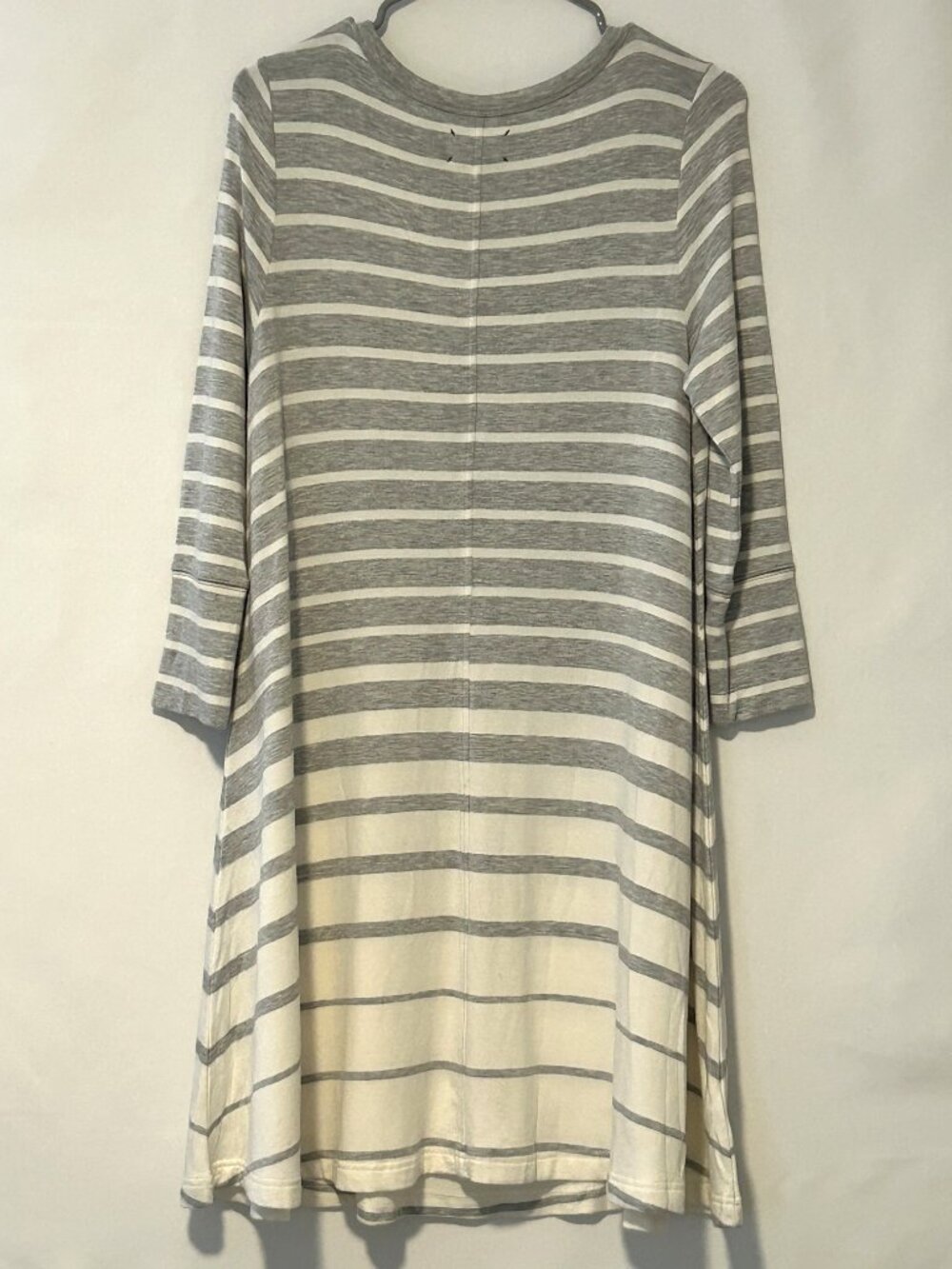 NWT Lou & Grey Signaturesoft striped swing dress, size M - Picture 3 of 7